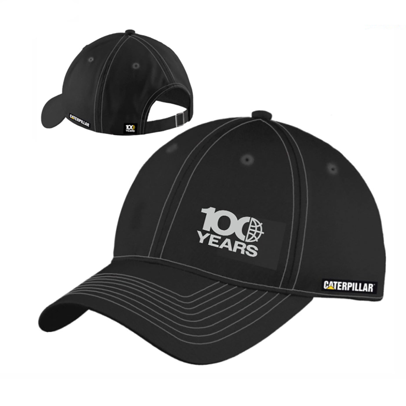Cat 100 Year Metal Hat Value Hat