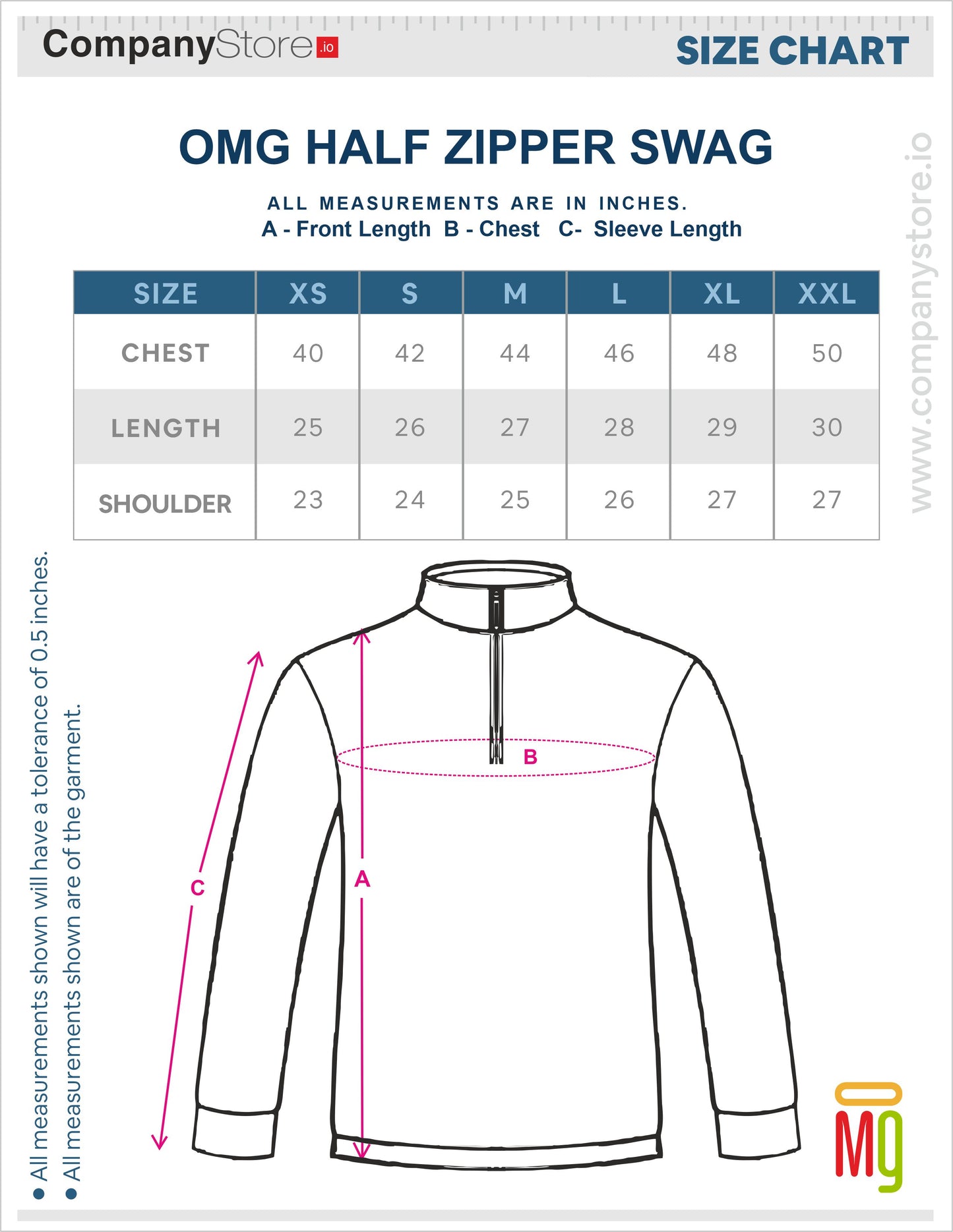 Cat 100 Year New Era Half Zip